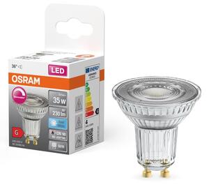 Stmívatelná LED bodovka GU10 3,4 W HD SUPERSTAR, studená bílá