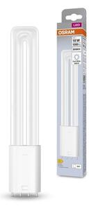 Trubicová LED žárovka 2G11 8 W DULUX, studená bílá