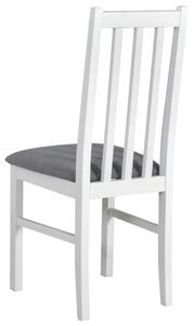 Jídelní židle BOLS 10 bílá/světle šedá