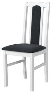 Jídelní židle BOLS 7 bílá/černá