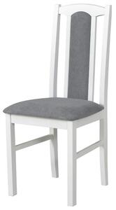 Jídelní židle BOLS 7 bílá/světle šedá