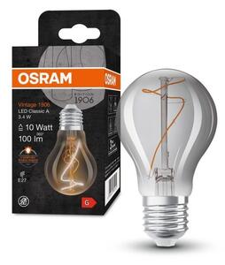 Klasická LED žárovka E27 3,4 W VINTAGE, teplá bílá