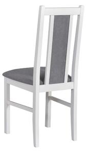 Jídelní židle BOLS 14 bílá/světle šedá