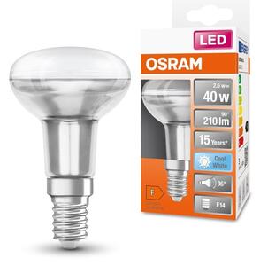 Reflektorová LED žárovka E14 2,6 W STAR, studená bílá