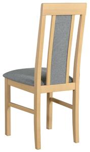 Jídelní židle NILA 2 dub sonoma/světle šedá