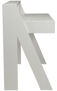 Hoorns Bílý borovicový pracovní stůl Ernie 112 cm
