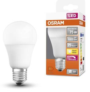 Stmívatelná LED žárovka E27 10,5 W SUPERSTAR, teplá bílá