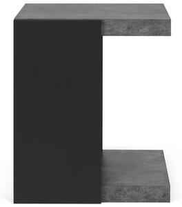 Betonově šedý odkládací stolek TEMAHOME Klaus 45 x 38 cm