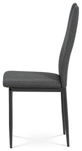 Jídelní židle LEILA šedá/antracitová