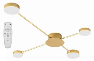 TooLight Stropní svítidlo Elegant Four LED zlaté