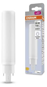 Dlouhotrvající LED žárovka G24q-3 10 W DULUX, studená bílá
