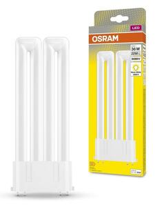 Trubicová LED žárovka 2G10 20 W DULUX, teplá bílá