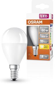 LED žárovka E14 7,5 STAR CLASSIC P, teplá bílá