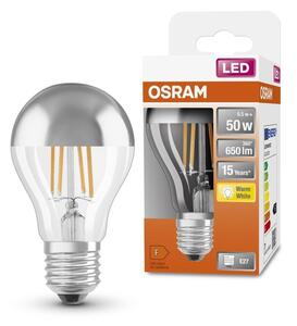 Retrofit LED žárovka E27 6,5 W STAR, teplá bílá