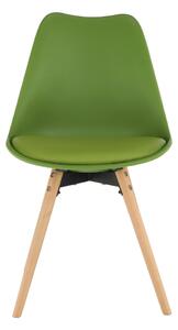 Jídelní židle Samim (olivová + buk). Vlastní profesionální přeprava až k Vám domů 809476
