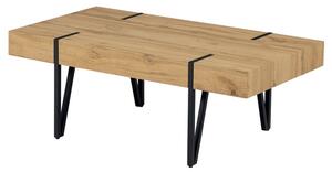 Konferenční stolek LAS PALMAS divoký dub/kov