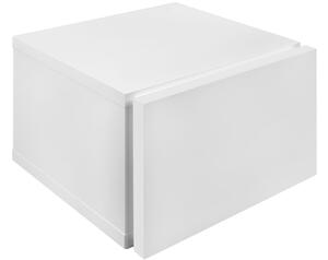 Bílý noční stolek TEMAHOME Float 45 x 43 cm