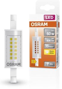 Speciální LED žárovka R7s 7 W LINE, teplá bíá