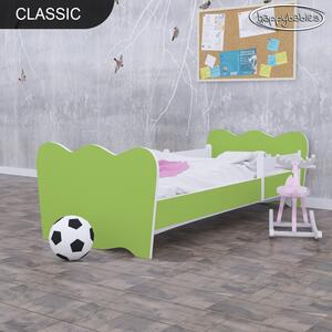Svět pokojů Dětská postel klasik - zelená + matrace zdarma Úložný prostor: Ne, Rozměr: 140x70 cm