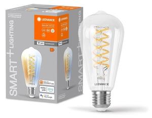 Chytrá WiFi LED stmívatelná žárovka E27 8 W EDISON 60, laditelná bílá