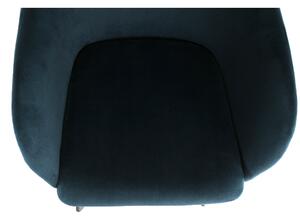 Jídelní židle Talira (modrá + černá). 809574