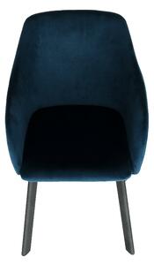 Jídelní židle Talira (modrá + černá). 809574