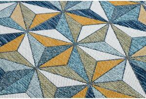 Kusový koberec Jeremy modrý 80x150cm