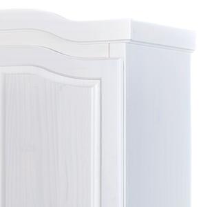 Šatní skříň BERNIAN II bílá, šířka 150 cm