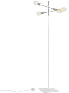 Nordic Design Bílá kovová stojací lampa Dogi 4