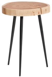 Kave Home Dřevěný odkládací stolek Tanive 35 cm