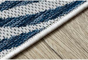 Kusový koberec Větvičky modrý 120x170cm