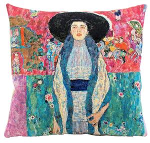 Gobelínový povlak na polštář Portrét Adele Bloch-Bauer, Gustav Klimt 45x45 cm
