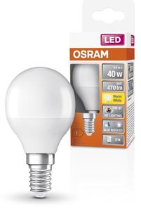 Matná LED žárovka CRI 97 E14 4.9 W STAR, teplá bílá