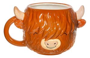Keramický hrnek Skotská krávička 500 ml