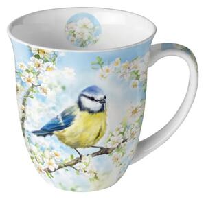 Porcelánový hrnek Sýkorka 400 ml