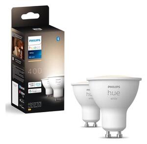SADA 2x LED Stmívatelná žárovka Philips Hue WHITE GU10/4,2W/230V 2700K
