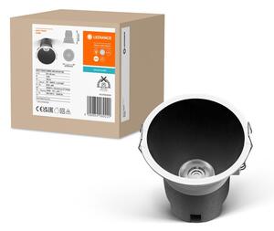 Černé LED podhledové svítidlo TWIST 93mm, studená bílá
