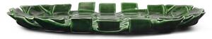 FERM LIVING Podnos Plait Platter, Emerald Green