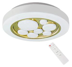 Stropní LED svítidlo Bubbles, 1x LED 30w, 3000-6000k, w/g, s ovladačem