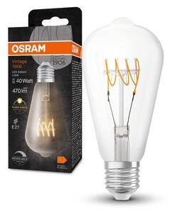 Stmívatelná LED žárovka E27 VINTAGE 4.8 W, teplá bílá