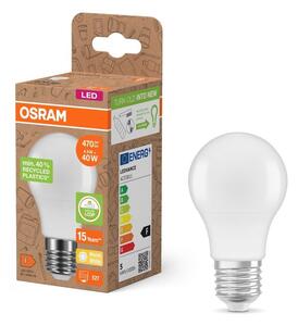 LED žárovka z recyklovaného plastu E27 STAR 4.9W, teplá bílá