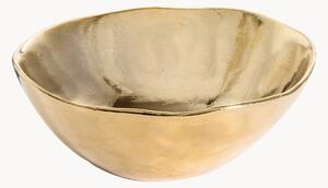 Ručně vyrobená malá porcelánová miska Gold Edge