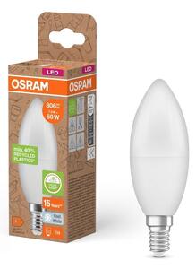 LED žárovka z recyklovaného plastu STAR 7.5 W, studená bílá