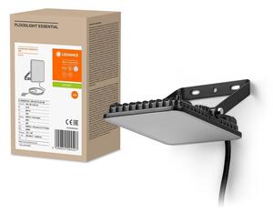 Venkovní LED reflektor ESSENTIAL se zástrčkou 10 W, studená bílá