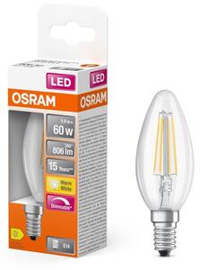 Stmívatelná LED žárovka E14 5,9W SUPERSTAR, teplá bílá