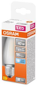 Matná LED žárovka E27 4 W STAR CLASSIC B, studená bílá