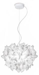 Slamp Veli Foliage, závěsné designové svítidlo s čirým kabelem, 2x12W E27, prům. 45cm