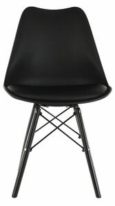 Židle Kenda (černá + černá). Vlastní profesionální přeprava až k Vám domů 1001128