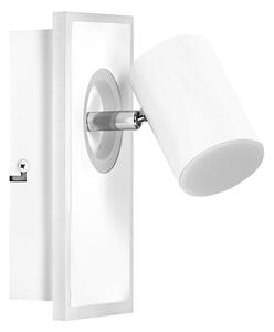 Bílé LED nástěnné svítidlo 16,5 W 1 SPOT MARS, teplá bílá