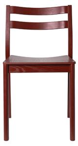 FERM LIVING Jídelní židle Boda, Red Brown